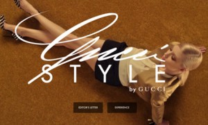 События : Gucci выпустил электронный журнал Gucci Style для владельцев устройств iPad и iPhone.